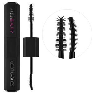 Huda Beauty Legit Lashes Double Ended Lengthening & Volumizing Mascara-NWT